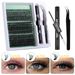 DIY D-curve Single Tuff Large Capacity 30D+100D Curly And Thick Mixed False Eyelashes_voghion.com
