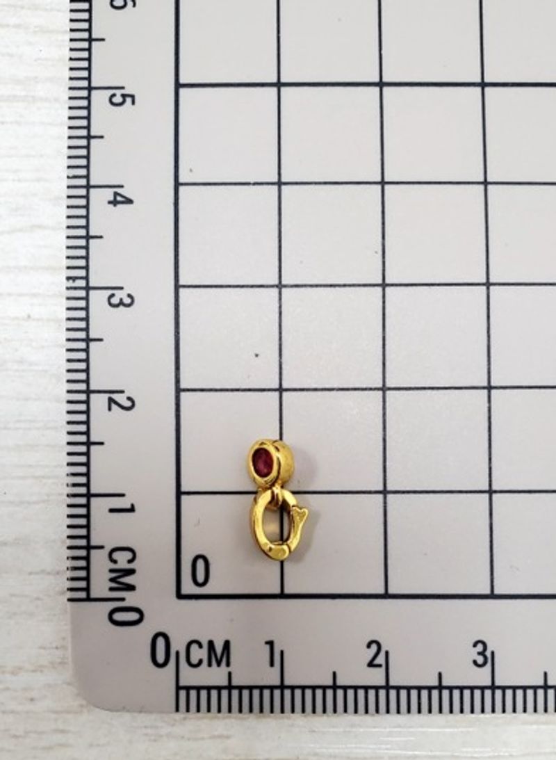 1 pieza de hebilla de joyería con colgante geométrico de circonita de aleación_voghion.com
