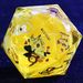 9 Polyhedral Resin Set Of D&D Dice Honey Blossom Nectar For Dungeons Dragons RPG_voghion.com
