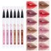 Matte Liquid Lip Liner Mist Top Lip Glaze Wasserdichter Nude Lipgloss Langanhaltender Farblippenstift_voghion.com