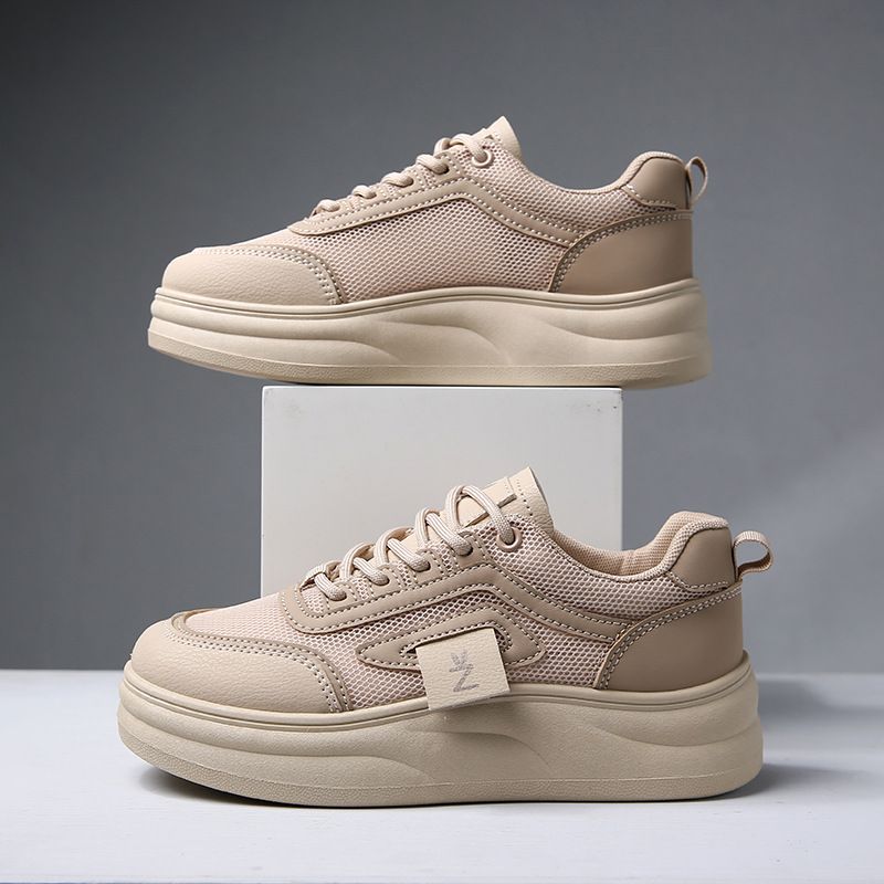 2024 Little White Women's Summer New Female Student Casual Open Mesh Versatile Board Shoes Instagram Trend YB7301_voghion.com