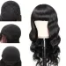 Parrucche con capelli umani naturali e ondulati con frangia per le donne_voghion.com