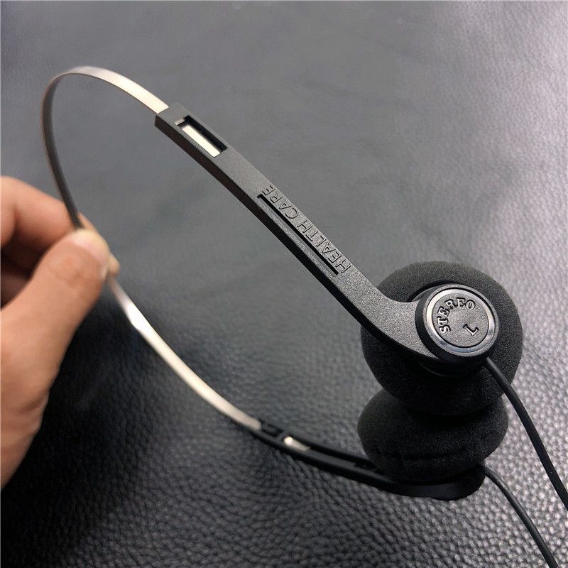 Internet Famous Photo Taking Classic Retro Nostalgic DIY Ultra-Small Music MP3 Headset Artsy Young Students Plaid_voghion.com