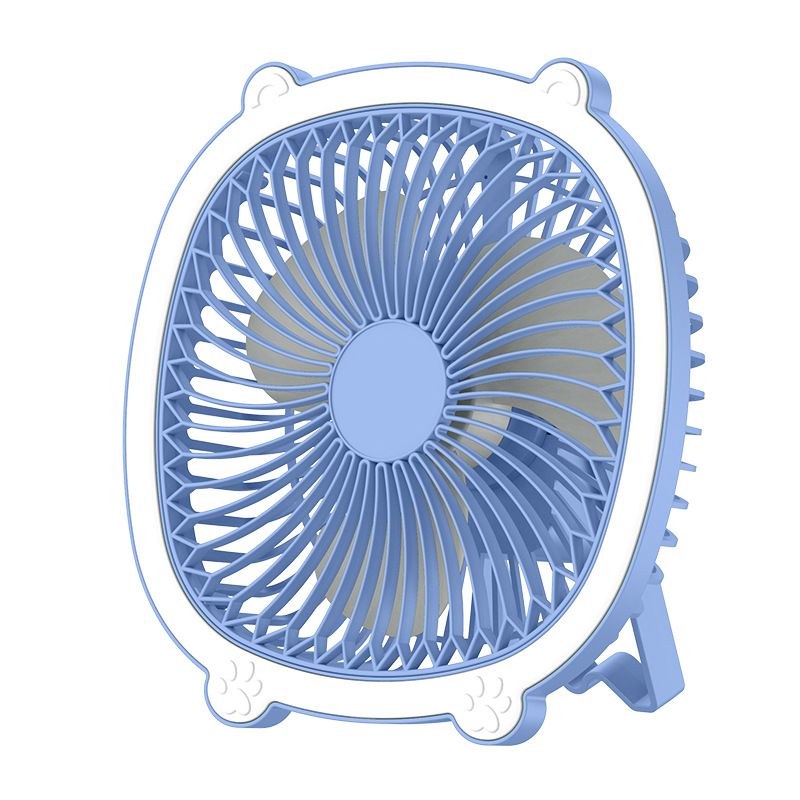 USB Rechargeable Light Desktop Household Small Electric Dormitory Portable Multifunctional Wall-Mounted Ceiling Fan_voghion.com