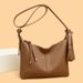 Summer 2025 New Series Lunch Box Niche Underarm Baguette High-Quality Soft Leather Shoulder Crossbody Women's Bag_voghion.com