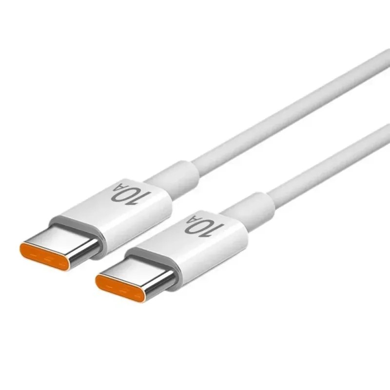 Universele 120W 10A snellader PD Dual USB C naar Type C snellaadkabel Hoge snelheid gegevensoverdrachtskabel voor Samsung Mi_voghion.com
