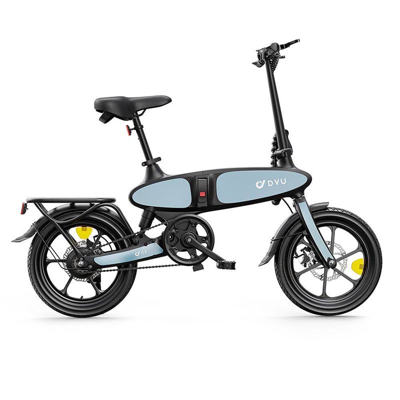 Elektrokolo DYU C2 350W bezkartáčový motor 36 V 7,5 Ah lithiová baterie City Trip elektrokolo 16palcové pneumatiky Mini skládací elektrokolo_voghion.com