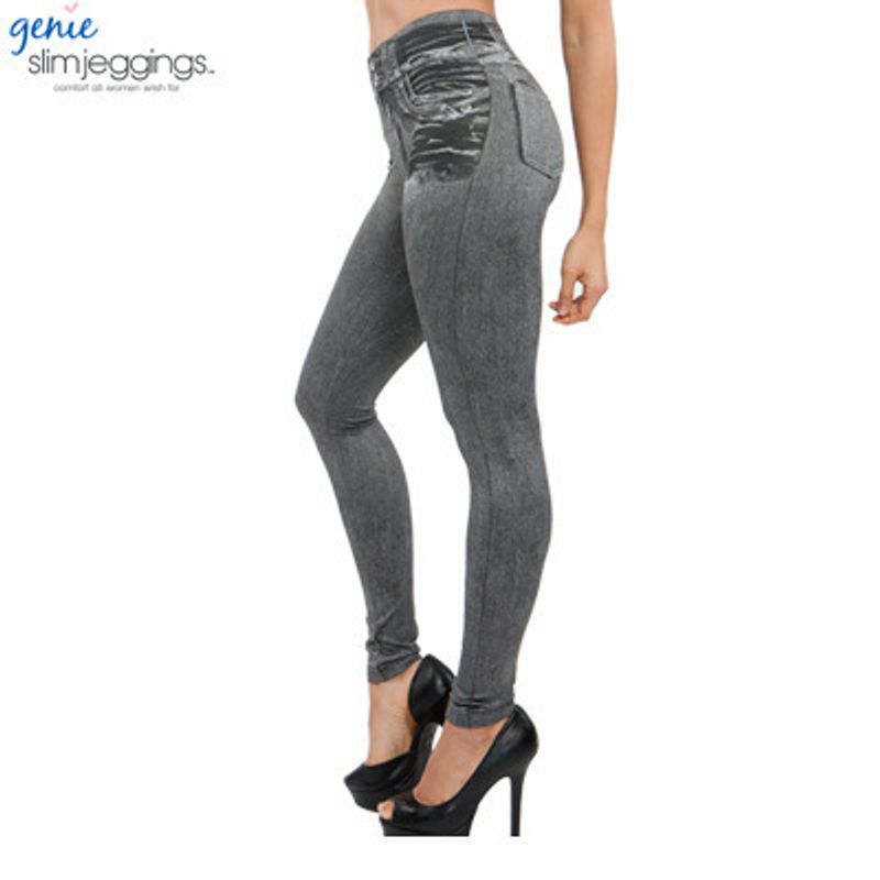 Women's Clothing Pockets Slim Fit Denim Bottoming Seamless Yoga Pants Leggings_voghion.com