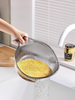 Kitchen Artifact Multi Functional Vegetable And Rice Washing Household Handle Fruit Fine Pore Basin Taomi Drain Basket_voghion.com