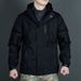Assault Tactical Jacket – Leichte Militär-Windjacke mit Kapuze und mehreren Taschen (Schwarz/Grün/Camo)_voghion.com