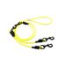 PVC Waterproof Pet Supplies One-To-Two Round Double Lead Dog Walking Leash For Large Medium Small Dogs_voghion.com