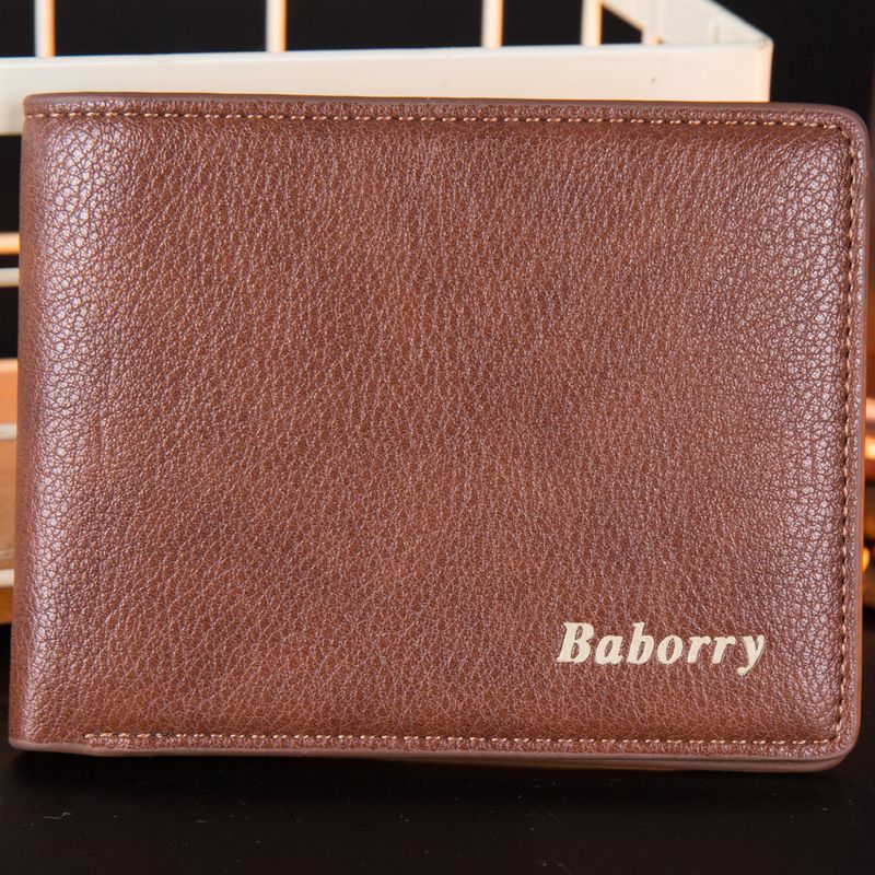 Borsa USD con clip per portafoglio con tasca portamonete con cerniera dei nuovi uomini_voghion.com