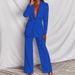 Women's New Solid Color Fashionable Temperament Business Suit Senior Suit Pants_voghion.com