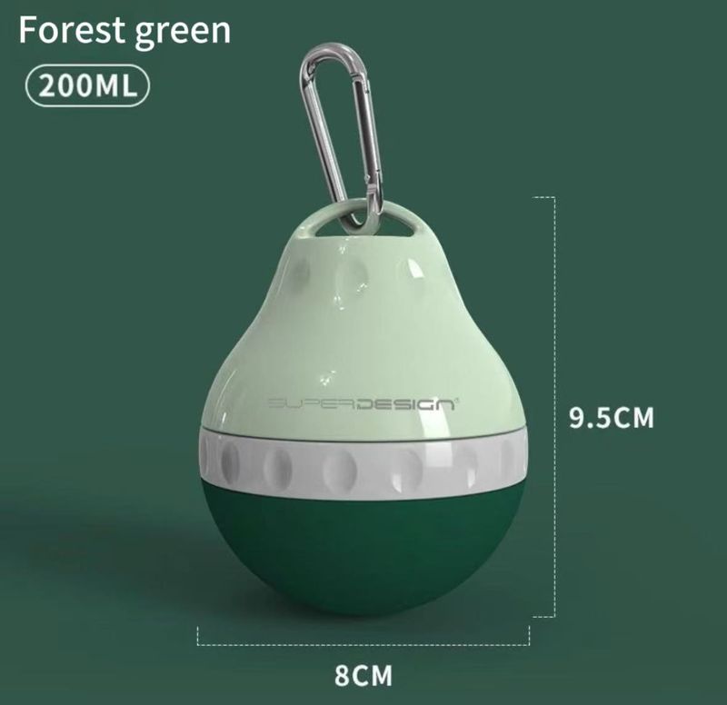 portable Silicone Pet Water Bottle - Leak - Proof Outdoor Dog & Cat Travel Water Dispenser With Collapsible Bowl_voghion.com