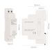 Hub gateway wireless Tuya ZigBee AC100~240V 50/60Hz Din-Rail Smart Home Bridge Dispositivi Zigbee Non necessita di adattatore AC-DC_voghion.com