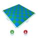 Multipurpose PVC Game Mat - Giant Playmat For Kids With Chess Snakes & Ladders And Checkers - Portable Outdoor/Indoor Family Board Game_voghion.com