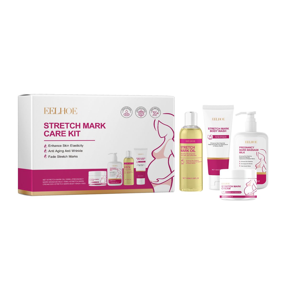 EELHOE Set Gentle Moisturizing Postpartum Care Smooth Skin_voghion.com