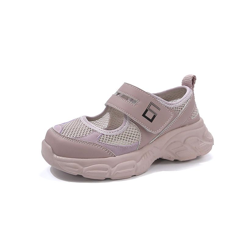 Buty dziecięce na wiosnę i lato, nowe, oddychające, siateczkowe, z rzepem, dla taty_voghion.com