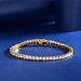Tennis Chain Men And Hip-Hop Jewelry Single Row Copper Micro-Inlaid Zircon Bracelet For Women Versatile Accessory_voghion.com