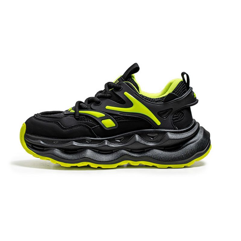 2024 Hierscht nei Mesh ventiléiert Daddy Moud Trend Fräizäit Sportschue_voghion.com