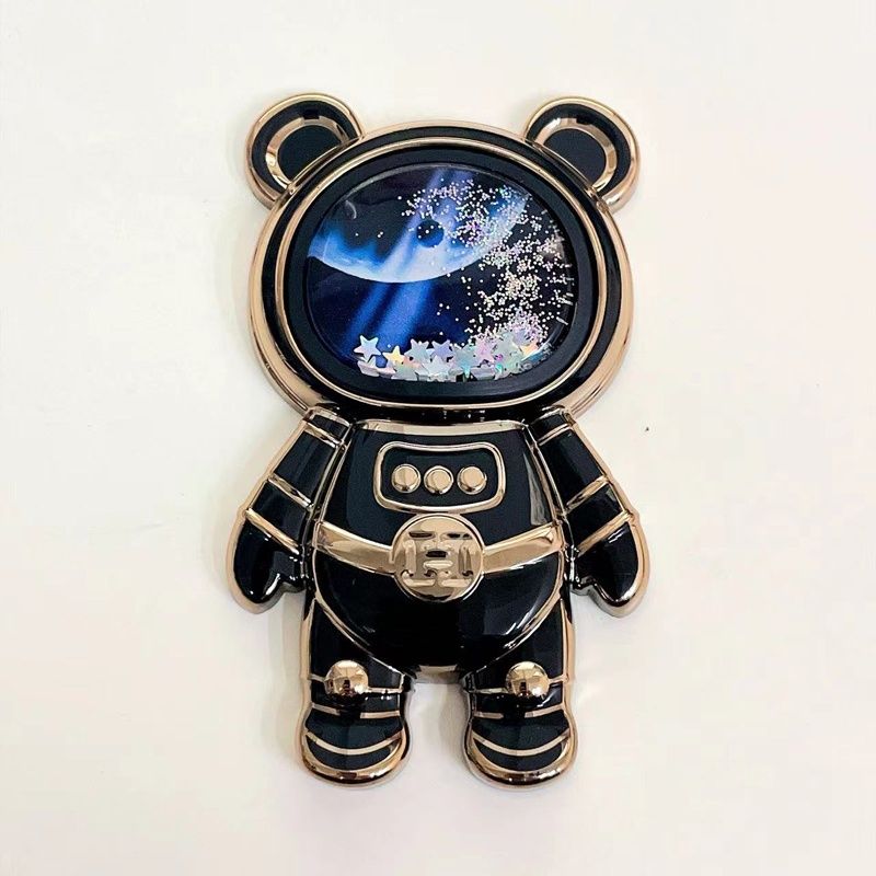 Cartoon Stand Anime Foldable Desktop Bracket Cute Liquid Quicksand Astronaut Stand Holder Phone Holder_voghion.com