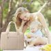 Koreanische Ins Neue Plaid Tragbare Leichte Mutter Und Baby Tasche, Reise Große Kapazität Mama Tasche MOMMY BAG_voghion.com