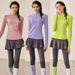 Running Set For Women, Autumn And Winter Style, Morning Jogging Workout, Badminton Sportswear, Quick-Dry Cycling_voghion.com