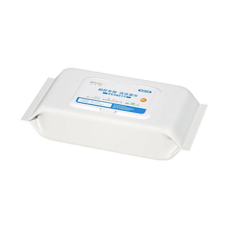 Lingettes nettoyantes ultra-résistantes pour la cuisine, extra épaisses et super absorbantes pour la graisse et les taches, 80 unités avec couvercle, torchons multi-usages pour casseroles et poêles_voghion.com