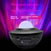 Moon Light Projector With Aurora & Water Wave Effects – Bluetooth Speaker, Starry Sky Laser Night Light, Modern Mood Lamp For Home Decor_voghion.com