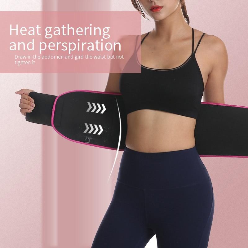 ​Adjustable Sweat Waist Belt For Workout & Running – Breathable Neoprene With Pockets – Fitness Waist Trimmer For Men & Women​_voghion.com