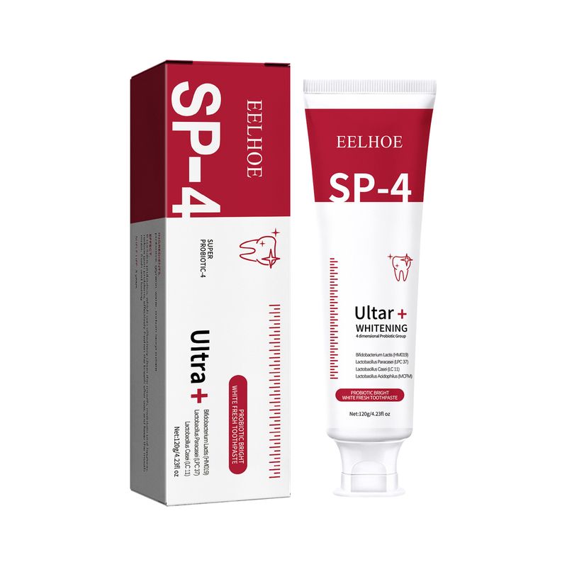 probiotic whitening beautiful toothpaste for cleaning teeth, refreshing breath, protecting gums, and caring oral cavit_voghion.com