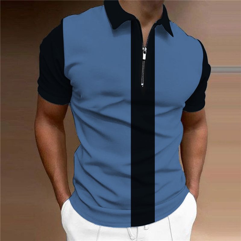 Marken-Poloshirt für Herren Hochwertiges Herren-Kurzarmhemd Markenkleidung Sommer-Poloshirt für Herren_voghion.com