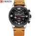 Men's Waterproof Quartz Watch With Date Function, Round Large Dial, Mineral Crystal, Alloy Case, Business Style Large Dial Calendar Men's Watch_voghion.com