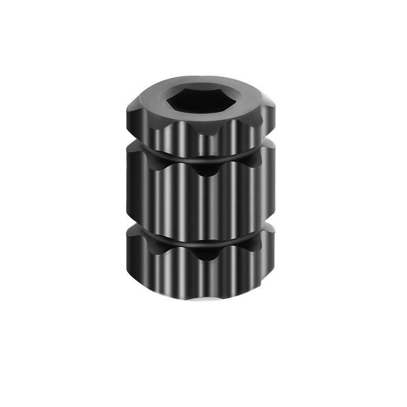 Plum blossom crank cover disassembly tool, aluminum alloy sleeve parts, mountain road hollow central axis integrated_voghion.com