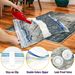 Vacuum Compression Storage Bags Set With Pump Space Saver For Clothes Blankets Quilts Travel Home Dorm Organization Essential_voghion.com