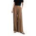 Suitable For All Seasons Spring Summer New Tencel Linen Suit Style Ice Silk Wide Leg High Waist Slimming Fashion Versatile Pants_voghion.com