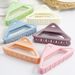 Spring/Summer New Candy-Colored Cute Love Heart Claw Clip - Triangle Streamer Bowknot Cross Updo Shark Clip_voghion.com