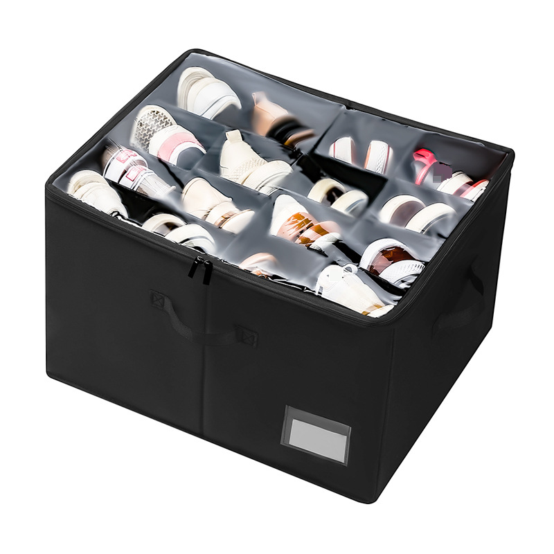 Transparent Shoe Box Storage Box Saves Space Under The Bed Shoe Cabinet Household Dustproof Shoe Storage Box For Shoes Dormitory Artifact_voghion.com