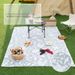 Lace Picnic Blanket - Outdoor Decorative Cover With Elegant Embroidery Dustproof & Water-Resistant For Spring Outings_voghion.com