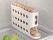 Rolling Egg Storage Box, Kitchen Multi-layer Slanted Automatic Egg Roller, Refrigerator Side Door Egg Tray, Food Storage Box_voghion.com