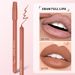 Pudaier Liner Waterproof Non-Stick Non-Smudge Bite Makeup 12 Colors Matte Lip Pencil Lipstick Pen_voghion.com