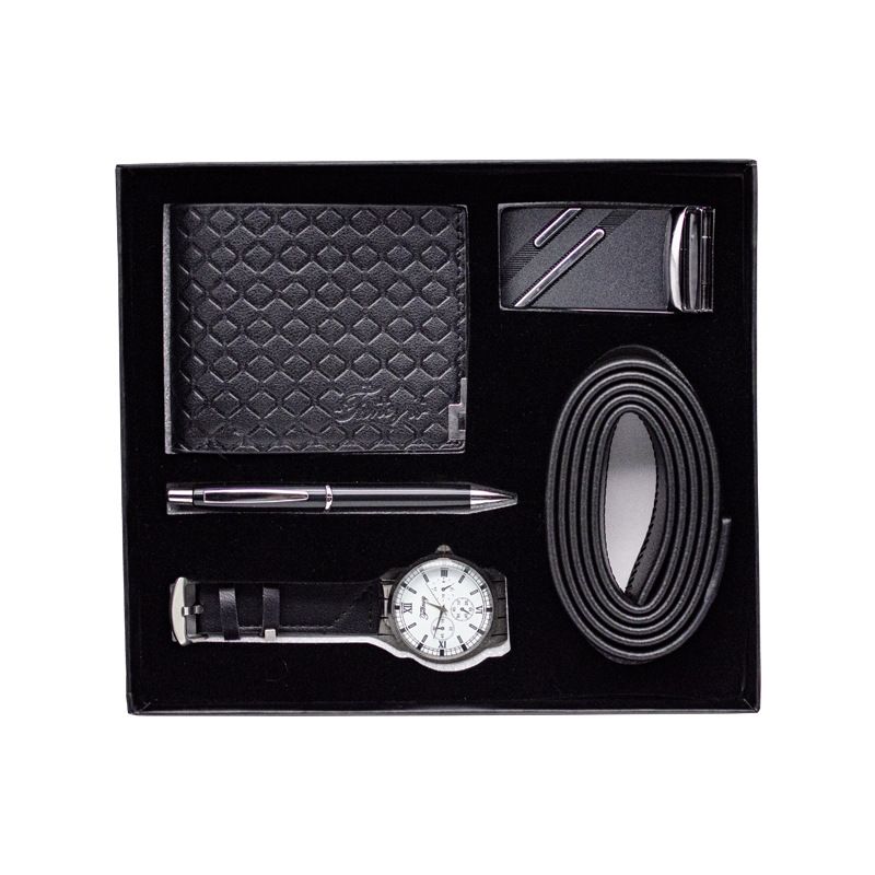 Men's Business Opening Gift Set Quartz Watch Wallet For Boyfriend Valentine's Day Gift Set_voghion.com