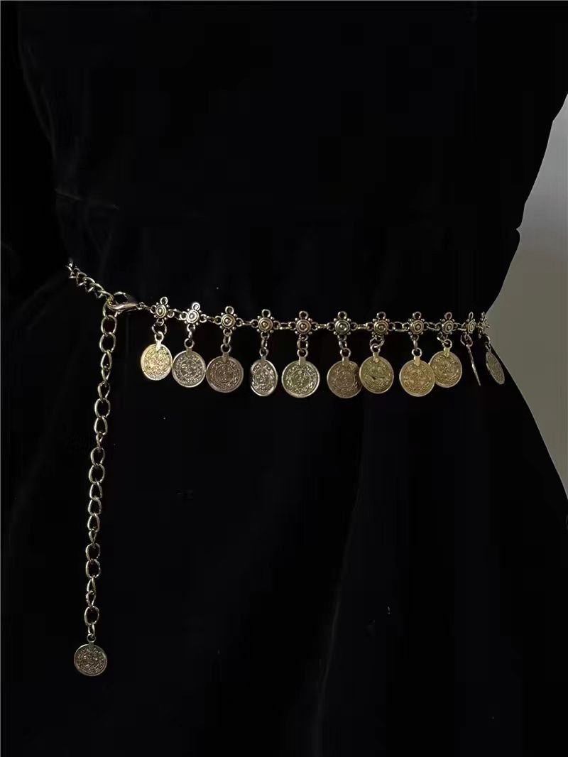 New Women's Ethnic Style Waist Chain Dress Accessory Sweet Fashion_voghion.com