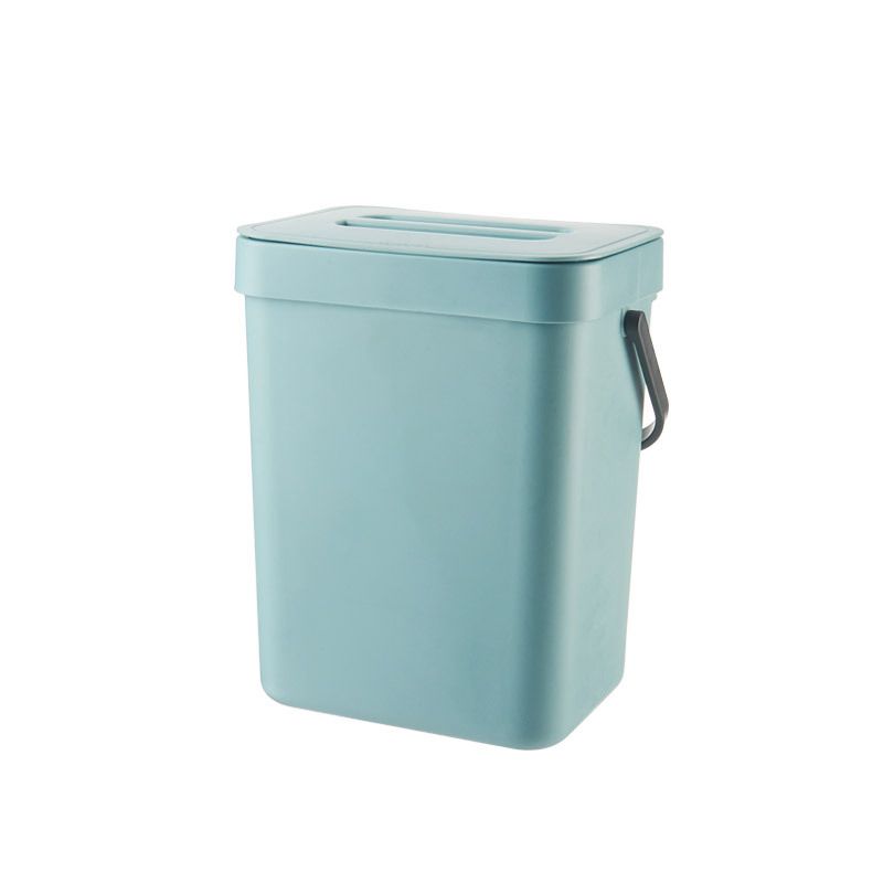 Wall Mounted Separate Trash Bins Kitchen Food Waste Recycling Separator Bathroom Accessories Wastebasket Garbage Cube_voghion.com