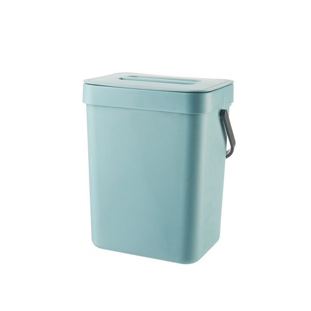 Wall Mounted Separate Trash Bins Kitchen Food Waste Recycling Separator Bathroom Accessories Wastebasket Garbage Cube_voghion.com