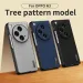 Leather Tree Pattern Frosted Ultra-thin Shockproof Cute Folding Cover for N N2 Flip Phone Case Oppo Find N3_voghion.com