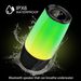 E-commerce Hot-Selling RGB Colorful Bluetooth Atmosphere Light Portable Wireless Speaker Subwoofer New Private Model_voghion.com