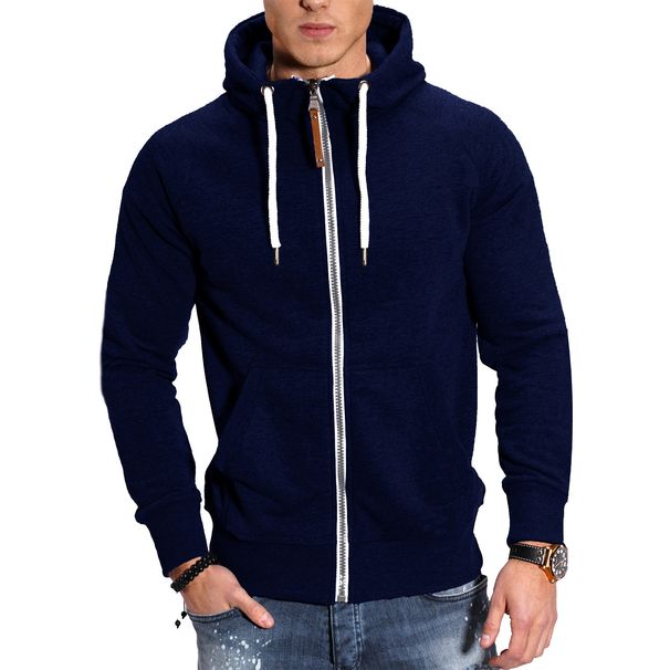 Herren Hoodies Langarm Sweatshirts Für Männer Reißverschluss Kapuzenpullover High Neck Herren Sweatshirt Top Jacke Mantel Schwarzer Pullover_voghion.com