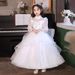 Elegant Princess Dress For Girls - Sparkly Formal Party Gown With Crown For Recitals, Birthdays & Special Occasions (110-170cm)_voghion.com