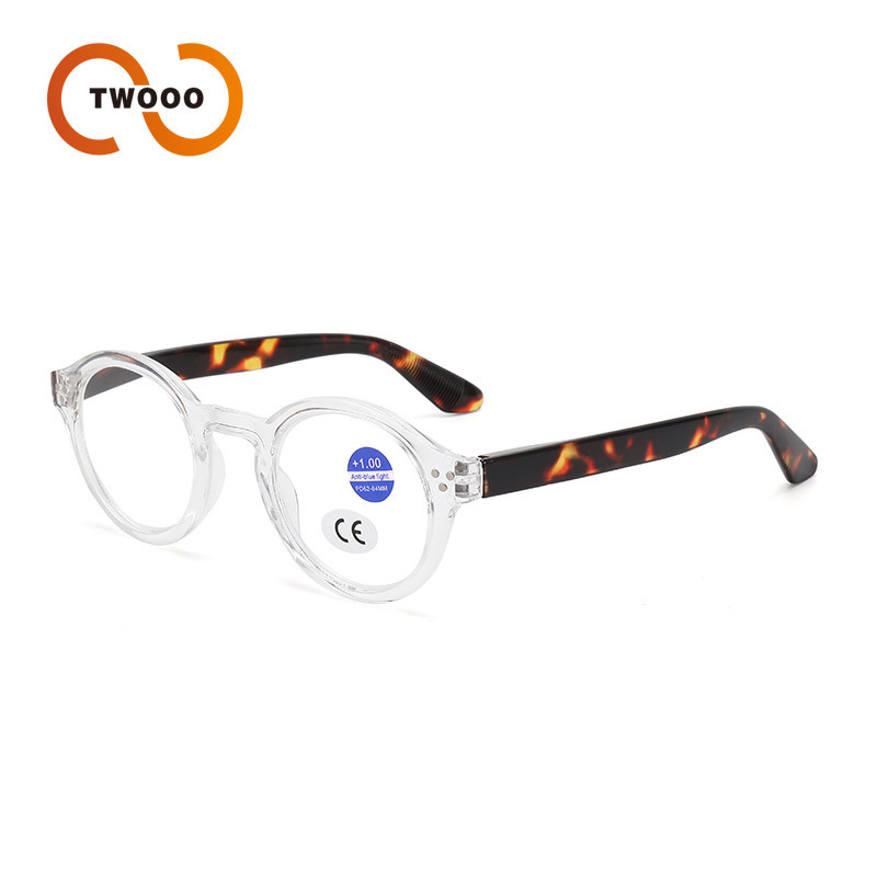 Two Circles Hot Sale New High Definition Reading Glasses For Women Middle Aged And Elderly People Fashionable Ultra Light Reading Glasses T1331_voghion.com